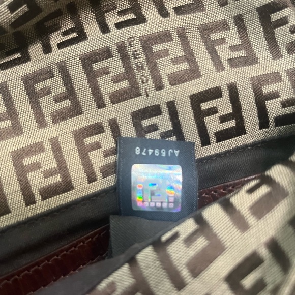 Zucca Zucchino FF
Monogram Pochette Shoulder Baguette Bag - Picture 4 of 8